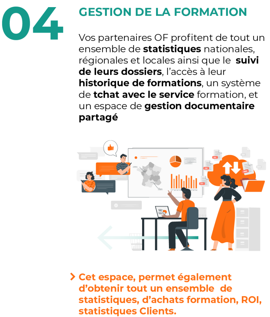 infographie sur module gestion de la formation
